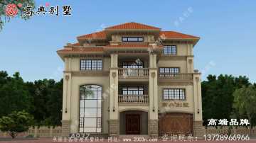 布局空间合理、方便，兼顾休闲与娱乐，而今天这款别墅户型很适合。