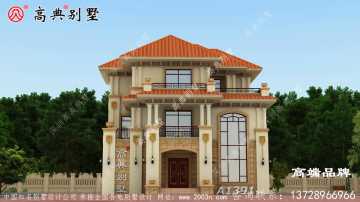 农村网红别墅果真名不虚传啊！配色和设计也是一绝