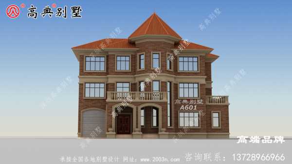 占地170平方米独栋欧式三层别墅